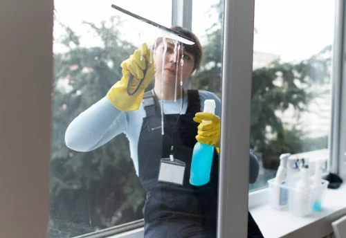 Nettoyage de vitres intérieures et extérieures à Chambon-sur-Voueize
